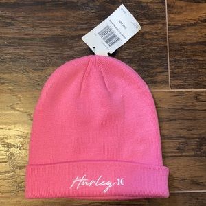 Pink Hurley woman’s beanie hat